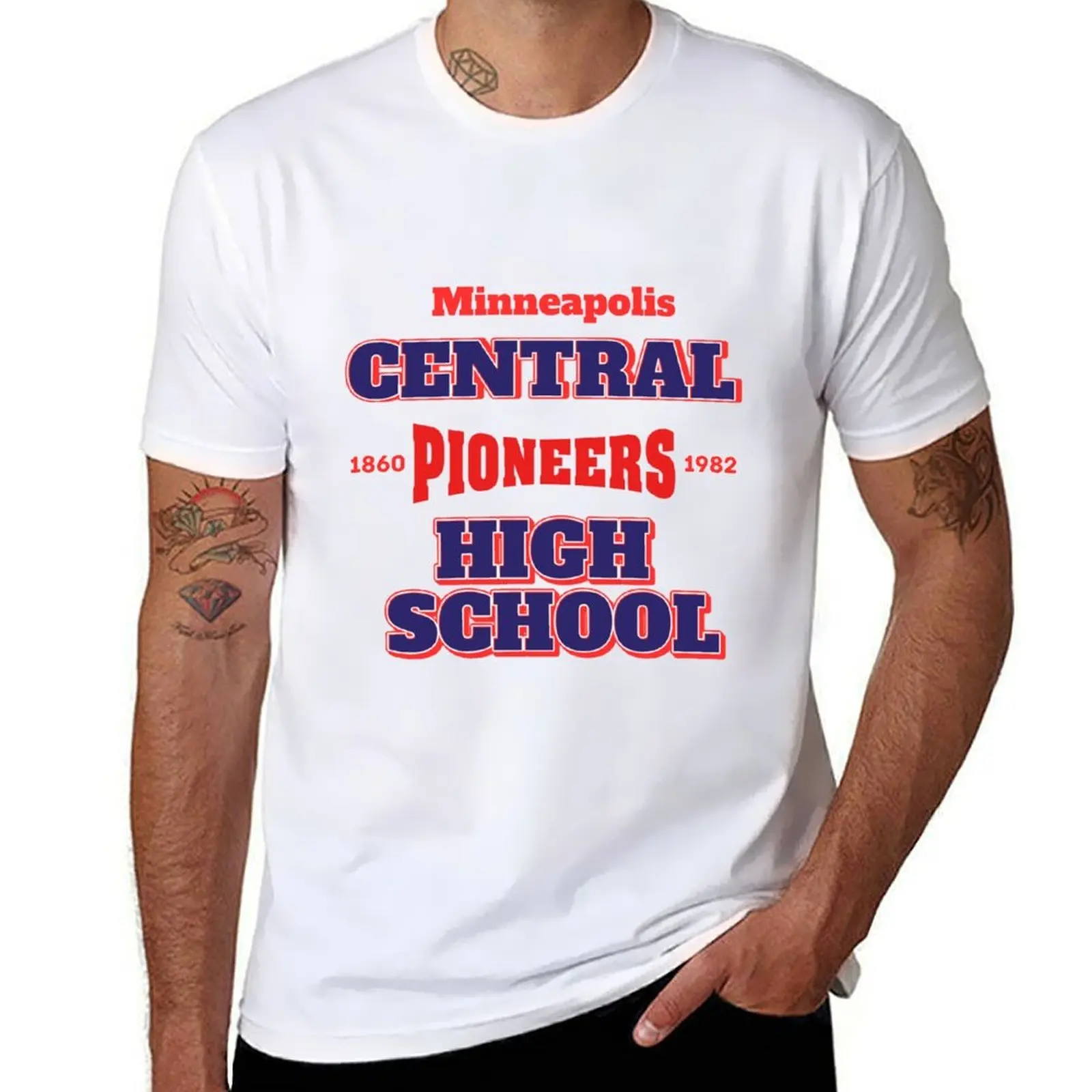 

Minneapolis Central High School T-Shirt t shirts for man cotton t shirt man luxury T-Shirt