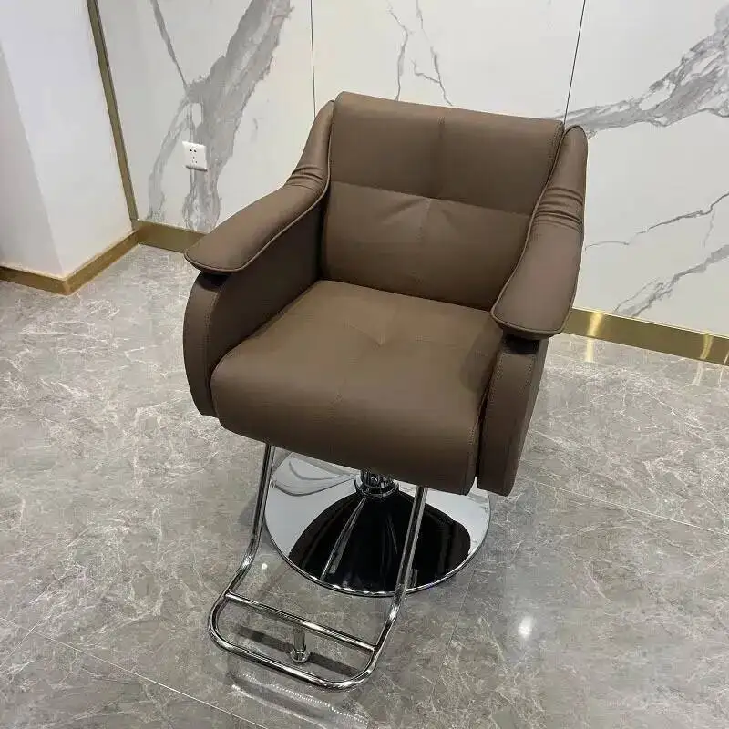 

Dressing Men Barber Chair Luxury Woman Manicure Beauty Barber Chair Recliner Equipment Aesthetic Silla Barberia Furniture