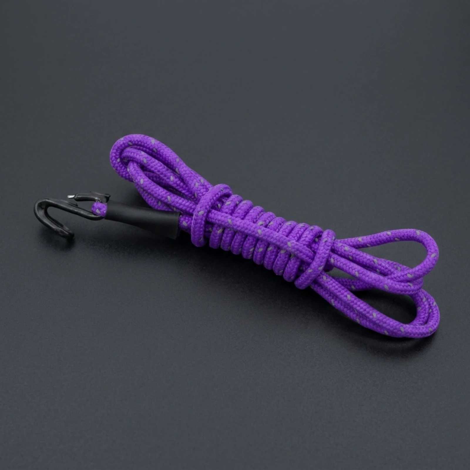 Miniature Rope with Hook Realistic Scale Recovery Rope RC Crawler Accessory Decorative Braided for Model Builders, Trail Builds