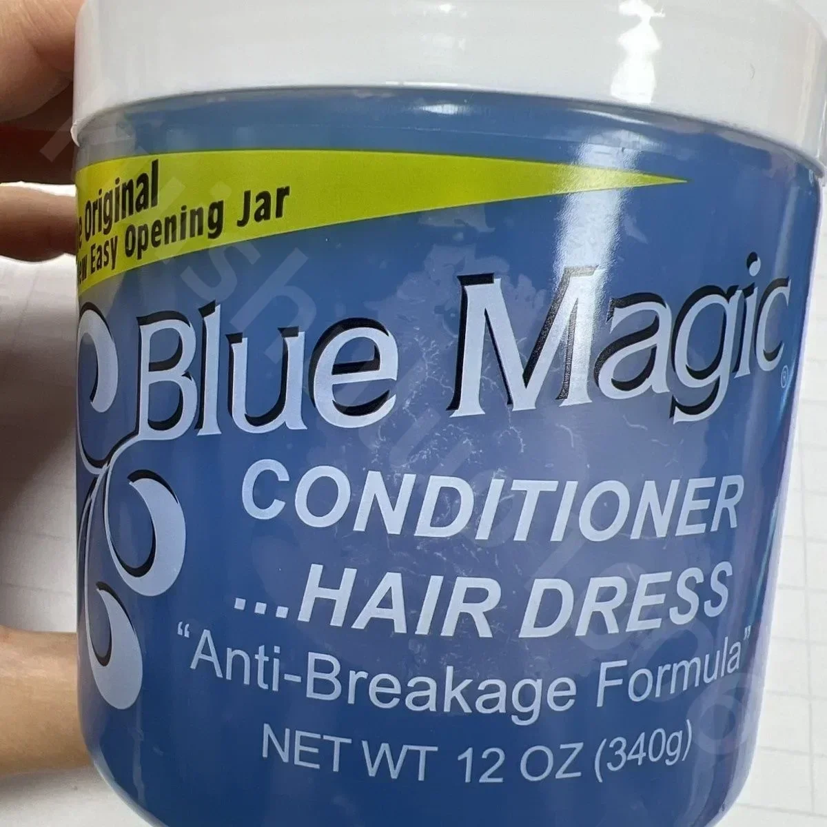 Acondicionador para el cabello con aceite de coco Magic azul, crema y acondicionador para el cuero cabelludo, crema para peinar, mascarilla para el cabello, Putties de estilismo/340g