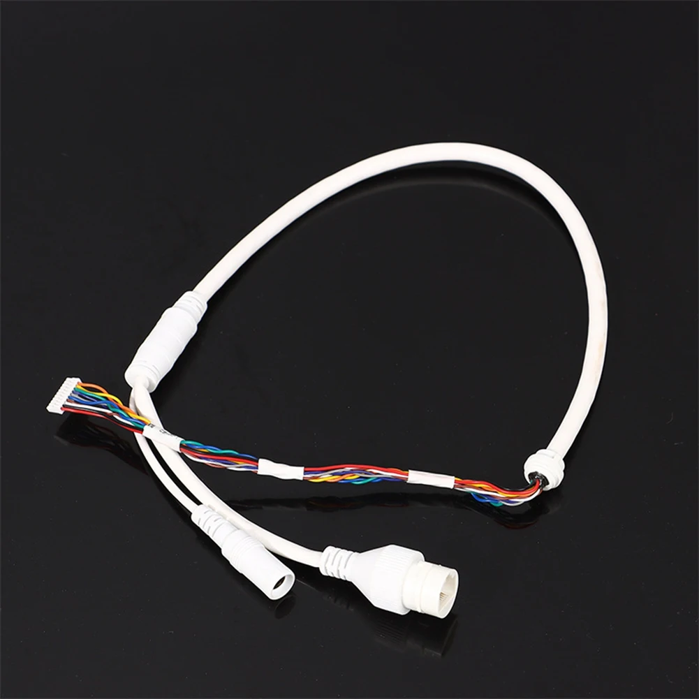N93RNEW! RJ45 Ethernet Lan Cable 2 Pieces Poe Network Cable 10 Pin 10 Core For Hikvision Ip Camera 2Pc