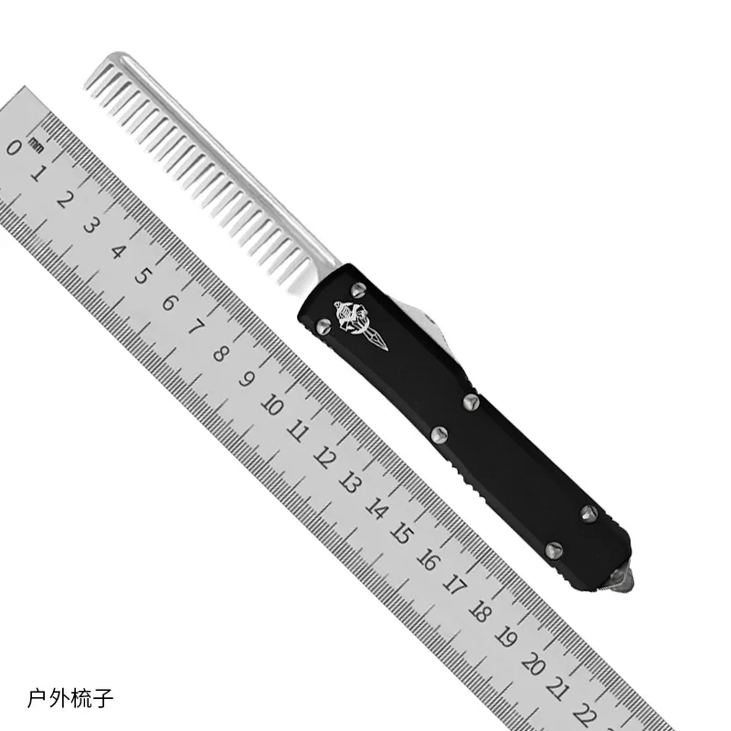 FOOH KNIFE STUDIO HELLHOUND ULTRATECH مميز بالسيف MICRO ULTRA TECH UT UTX D2 Steel CNC 6061 أدوات EDC من الألومنيوم