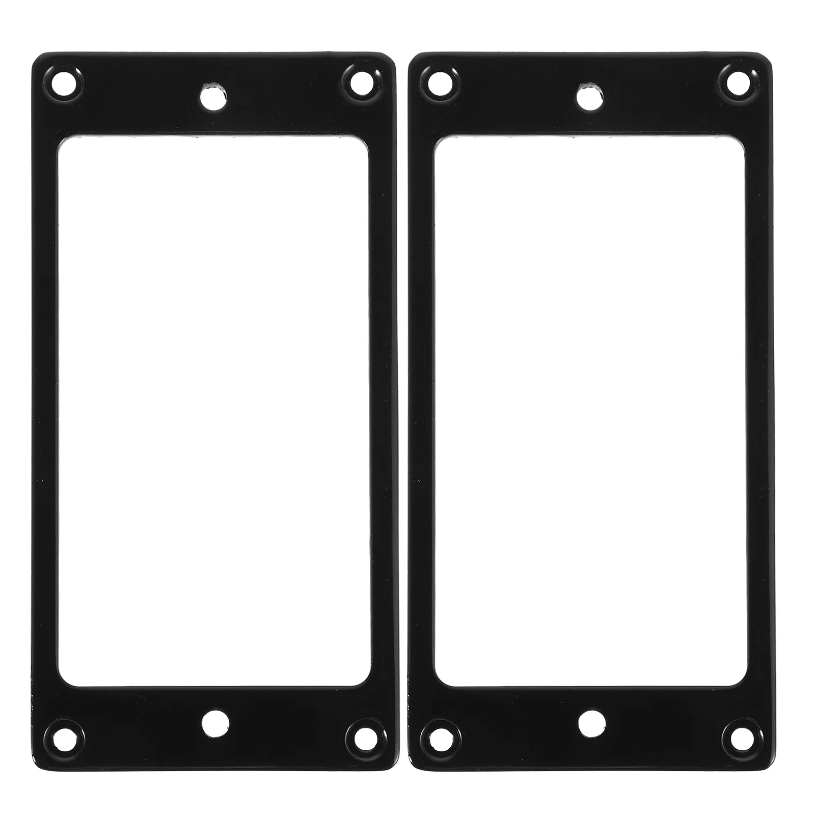 

2 Pcs Guitar Pickup Border Electric Accessories Humbucker Cover Parts Truck