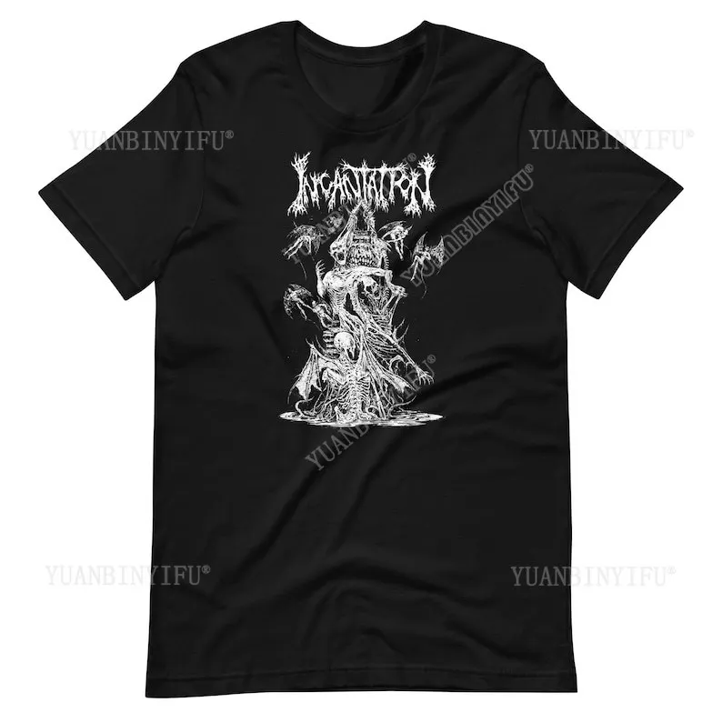 Incantation T-Shirt – Death Metal Band T-Shirts – Occult Death Metal Merch – Gifts for Metalhead Fans