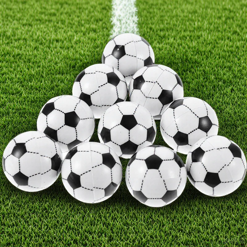 

10pcs Soccer Balls Desktop Mini Soccer Replacement Accessories For Foosball Table Balls Replaceable Foosball Supplies Table