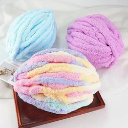 Filati di ciniglia multicolore da 250g/palla per maglieria e cuscino per coperta all'uncinetto linea spessa spessa linea morbida e calda sciarpa di filato all'uncinetto