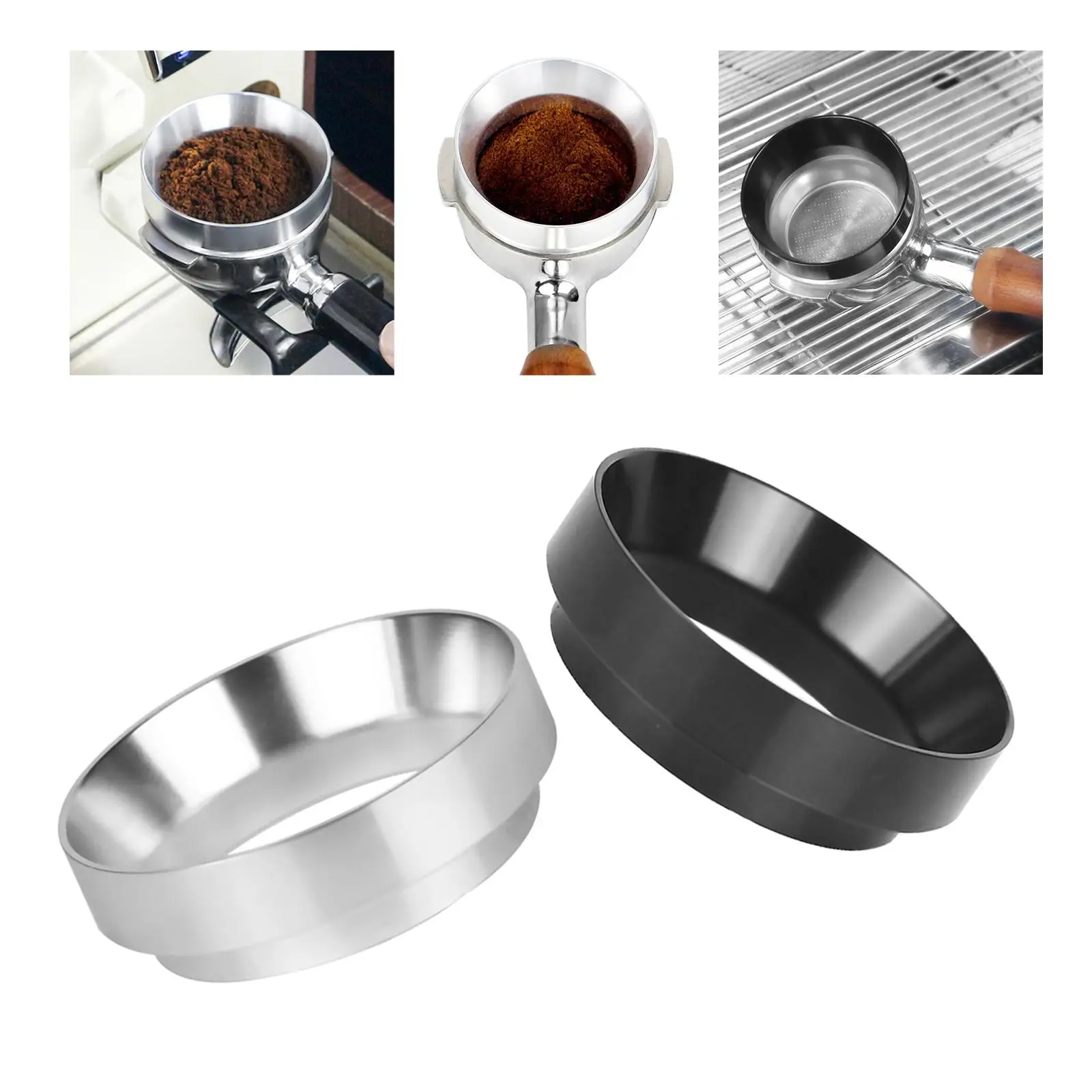 حلقات جرعات القهوة من سبائك الألومنيوم ملحقات المطبخ لمرشح القهوة مقاس 51 مم