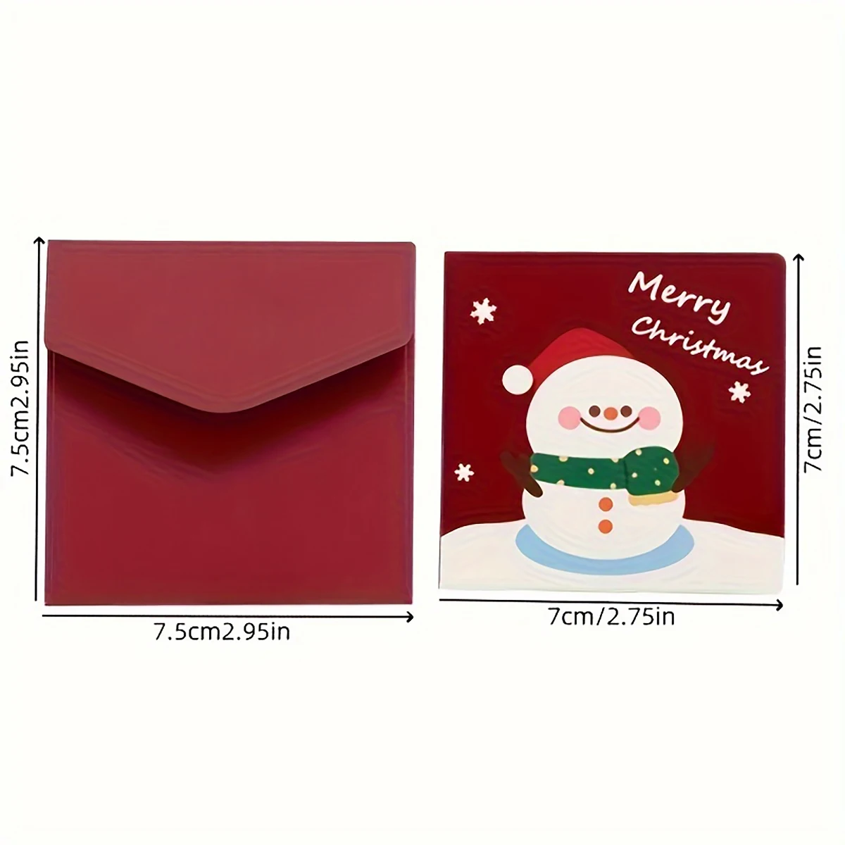 18pcs Christmas Card Set with Envelope and Sealing Sticker, Festive Animal Themed Greetings, Personalized Office Supplies for Ho