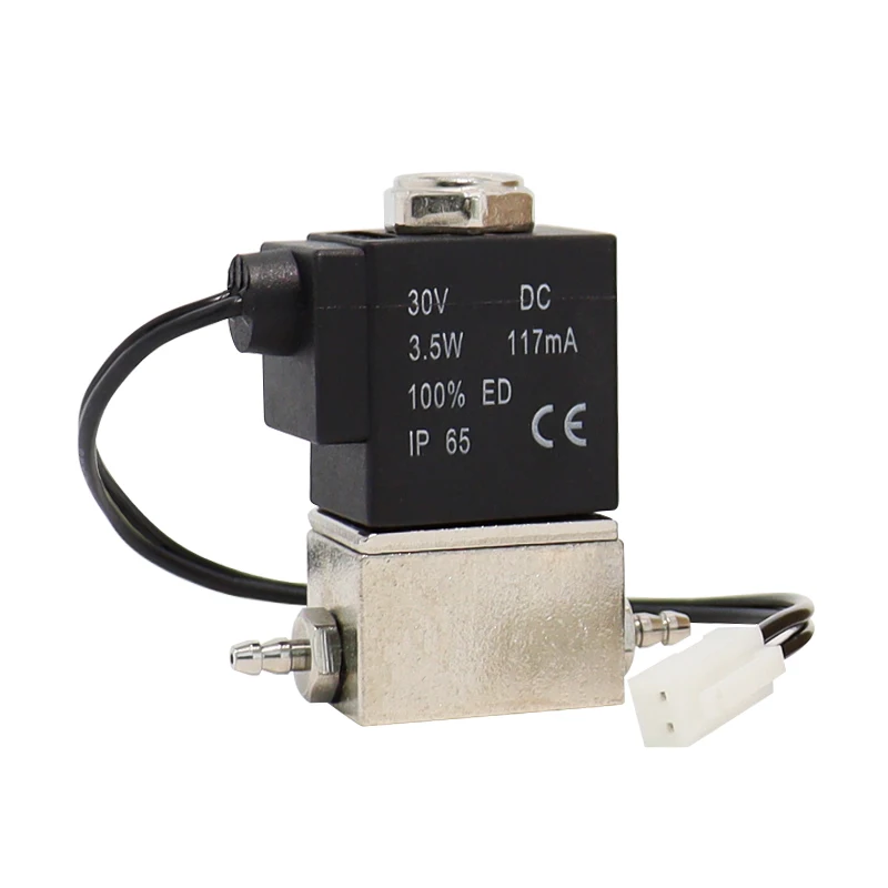 TOQ Dental Solenoid Valve DC 30V Waterproof Air/Water Control for Dental Unit Spare Parts & Dental Lab Accessories