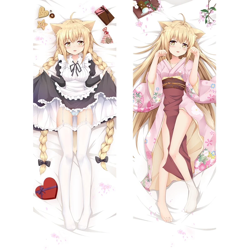 

Dakimakura Anime Beautiful Girl Double-sided Pillow Cover Print Life-size body pillows cover Adult pillowcase