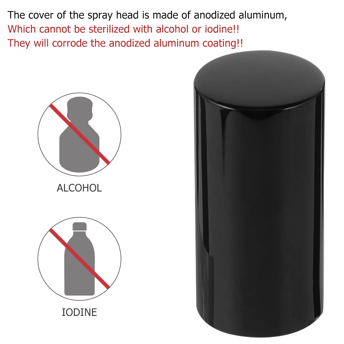 

10Pcs Fine Mist Sprayer Heads Alumite Spray Nozzle Durable Replacement For Watering Plants Bonsai And House Cleaning