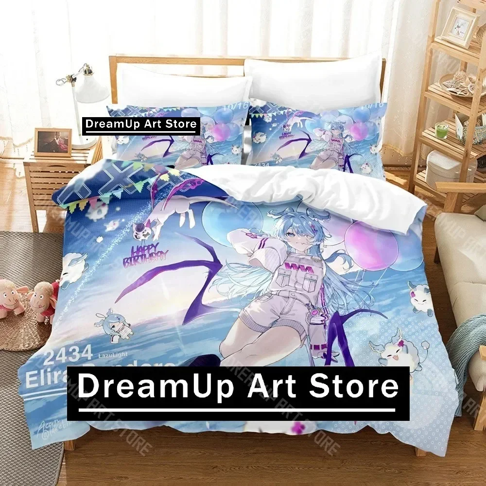 

3D Print Elira Pendora Bedding Set Single Twin Full Queen King Size Bed Set Adult Kid Bedroom Duvetcover Sets Anime Bed Sheet