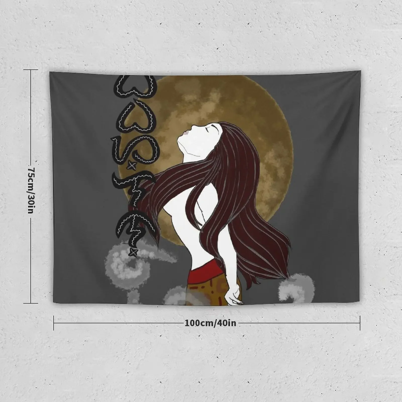 Baybayin - Babaylan (Female Mystical Healers) Tapestry Wall Coverings Wall Art Tapestry