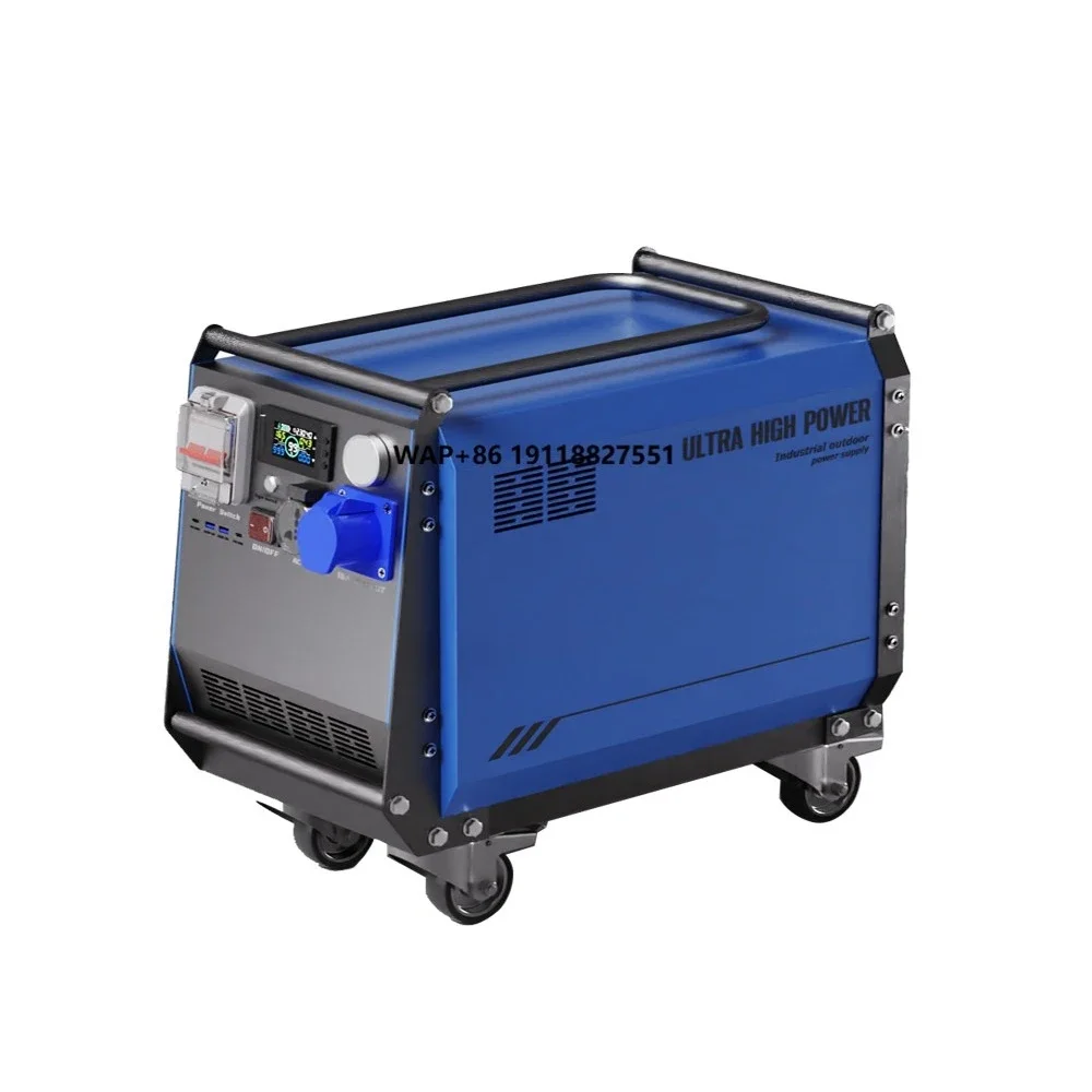 Master Custom Logo 3000 Watts 220 Volts Compatible Fast Charging AC/DC Solar Generator Power Station Portable African Market