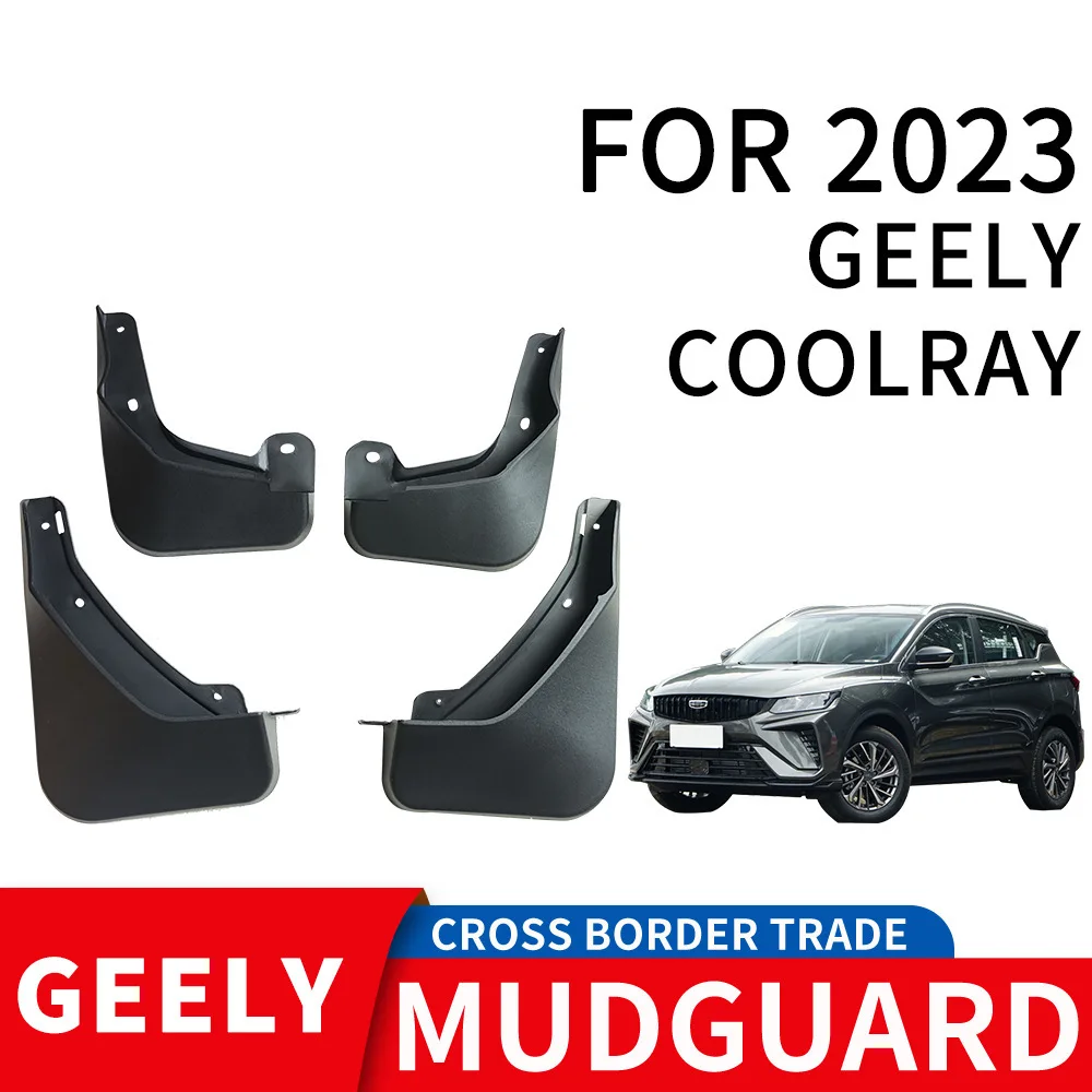 

For 2023 Geely coolray Car tire mudguard,Fender Mudflaps Front Rear Flares Splash Guards Cover