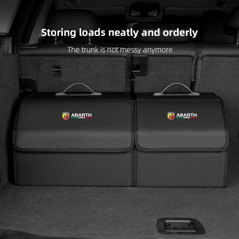 Bolsa de almacenamiento plegable para coche Fiat, organizador de maletero, caja de herramientas, llave de ordenación para Fiat 500 Doblo Stilo Bravo Ducato Pondo Abarth Argo Croma