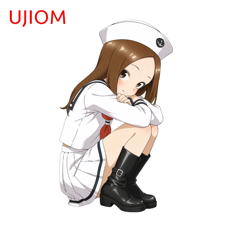 UJIOM Takagi San Lovely Peripheral Wall Sticker Trendy Ingenious Premium Creative Sunscreen Graffiti Decal Cupboard Vestibulec