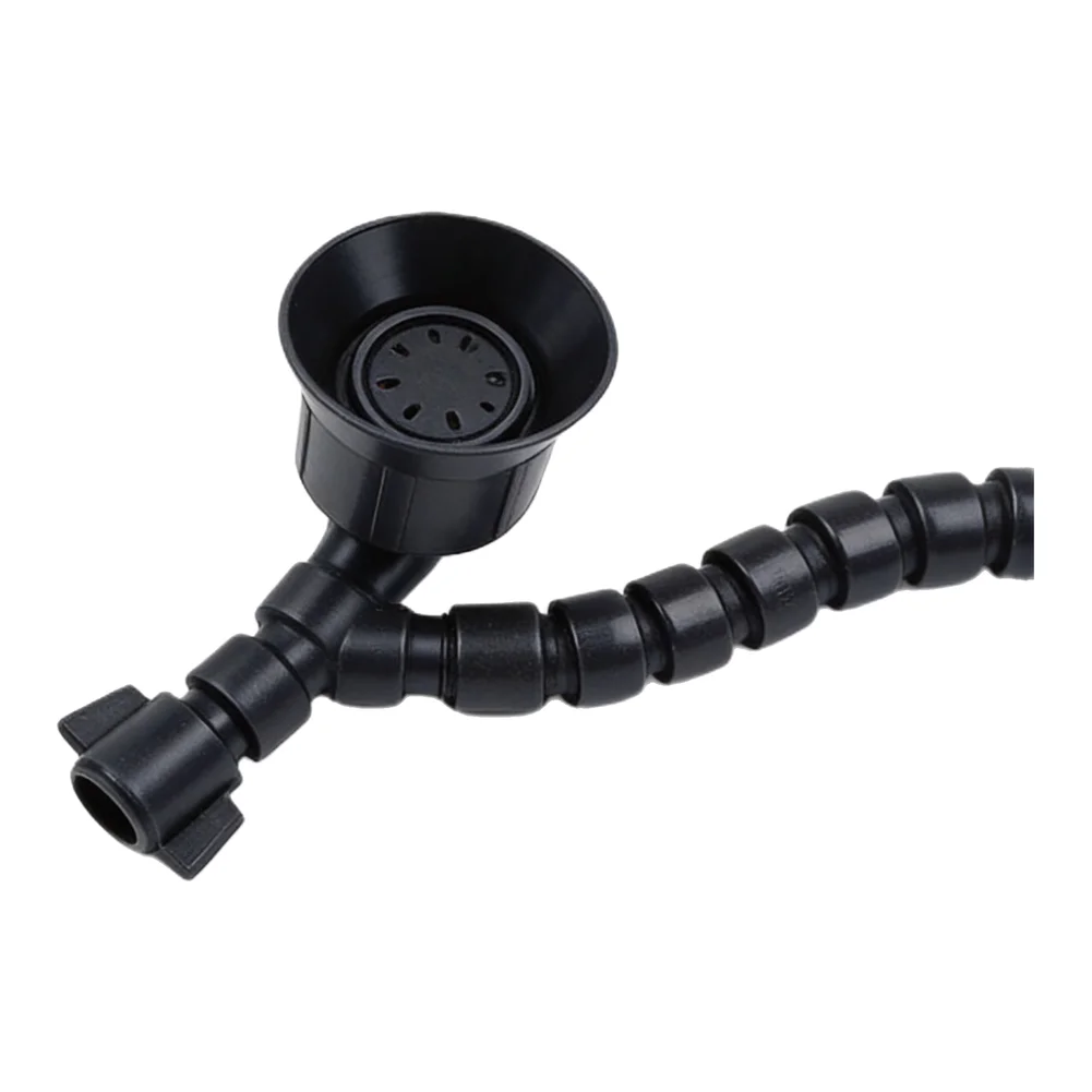 Fruit Tree Mist Sprinkler with Dual Nozzle Design for Agricultural Irrigation Adjustable Spray Modes and Windproof Feature