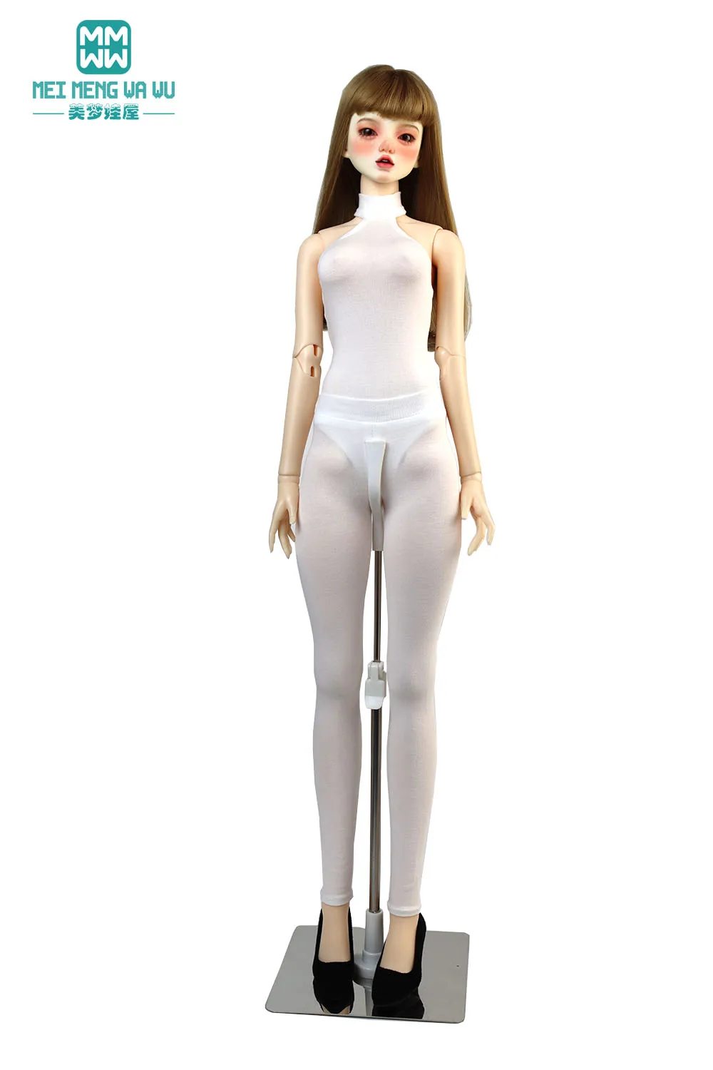 Vêtements de poupée MSD DD SD BJD, leggings élégants, noir, blanc, gris, jouets cadeau, 1/4 1/3