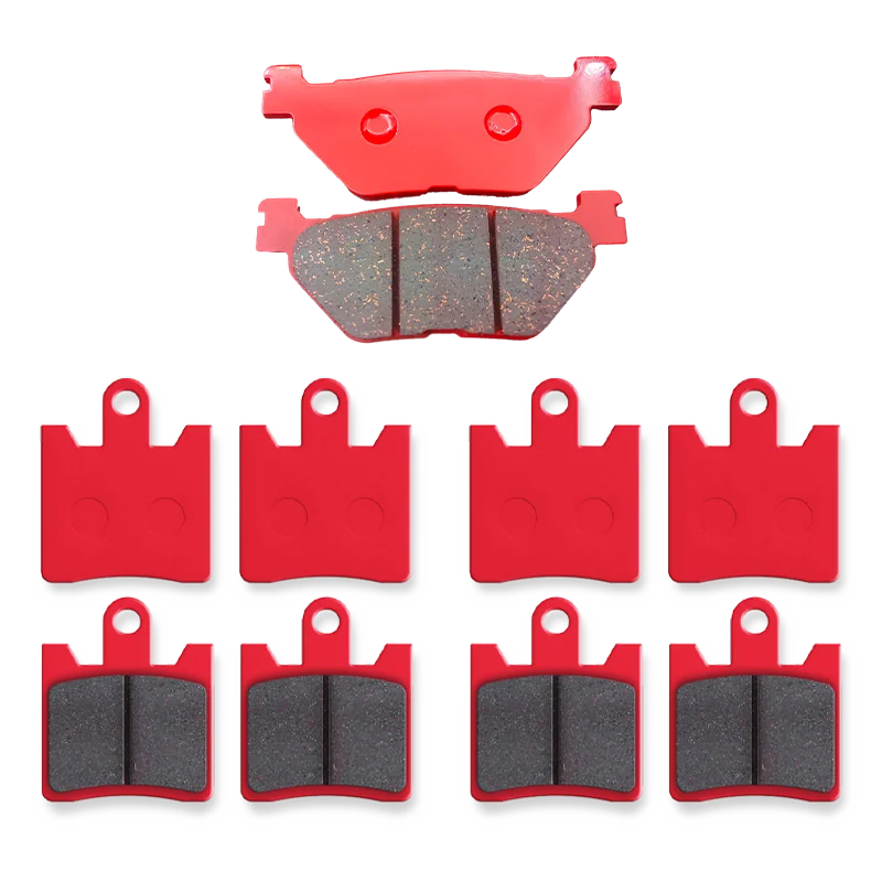 Pastilhas de freio dianteiras e traseiras em cerâmica para YAMAHA, Midnight Star, FJR 1300 A 2006-2020, FJR1300 AE 2014-2021, XVS XV 1900