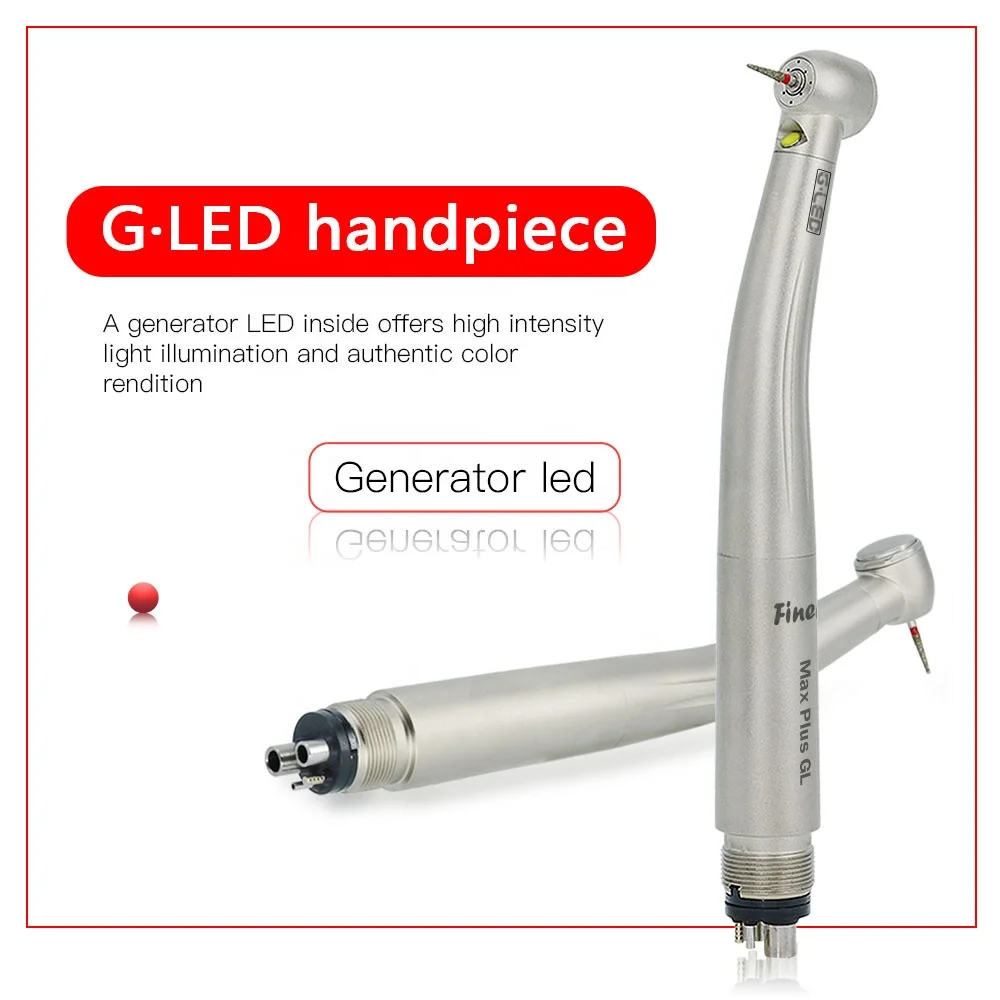 FINER den tal handpiece air LED generator den tal high speed handpiece den tal