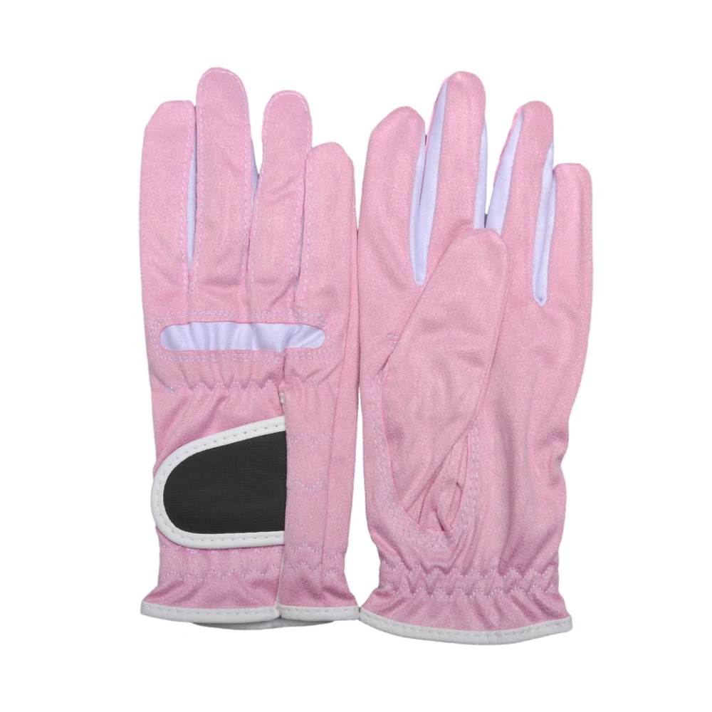 

Перчатки Для Гольфа PGM, женские регулируемые дышащие перчатки из волокна для левой и правой руки, спортивные перчатки для игры на открытом воздухе