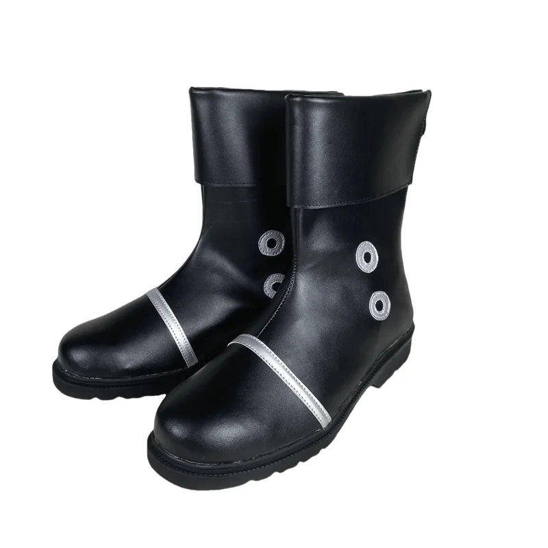Portgas D Ace Cosplay zapatos botas Anime juego de rol botas de cuero sintético para hombres