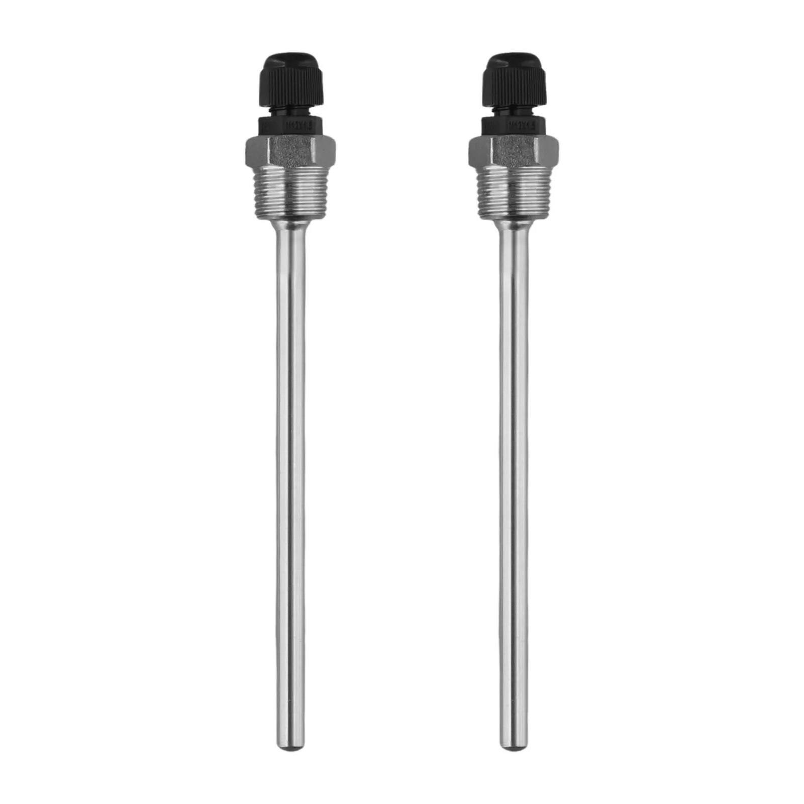 30-150mm thermowell 304 aço inoxidável 1/2 para rosca bsp g para sensor de temperatura bolso de manga de imersão