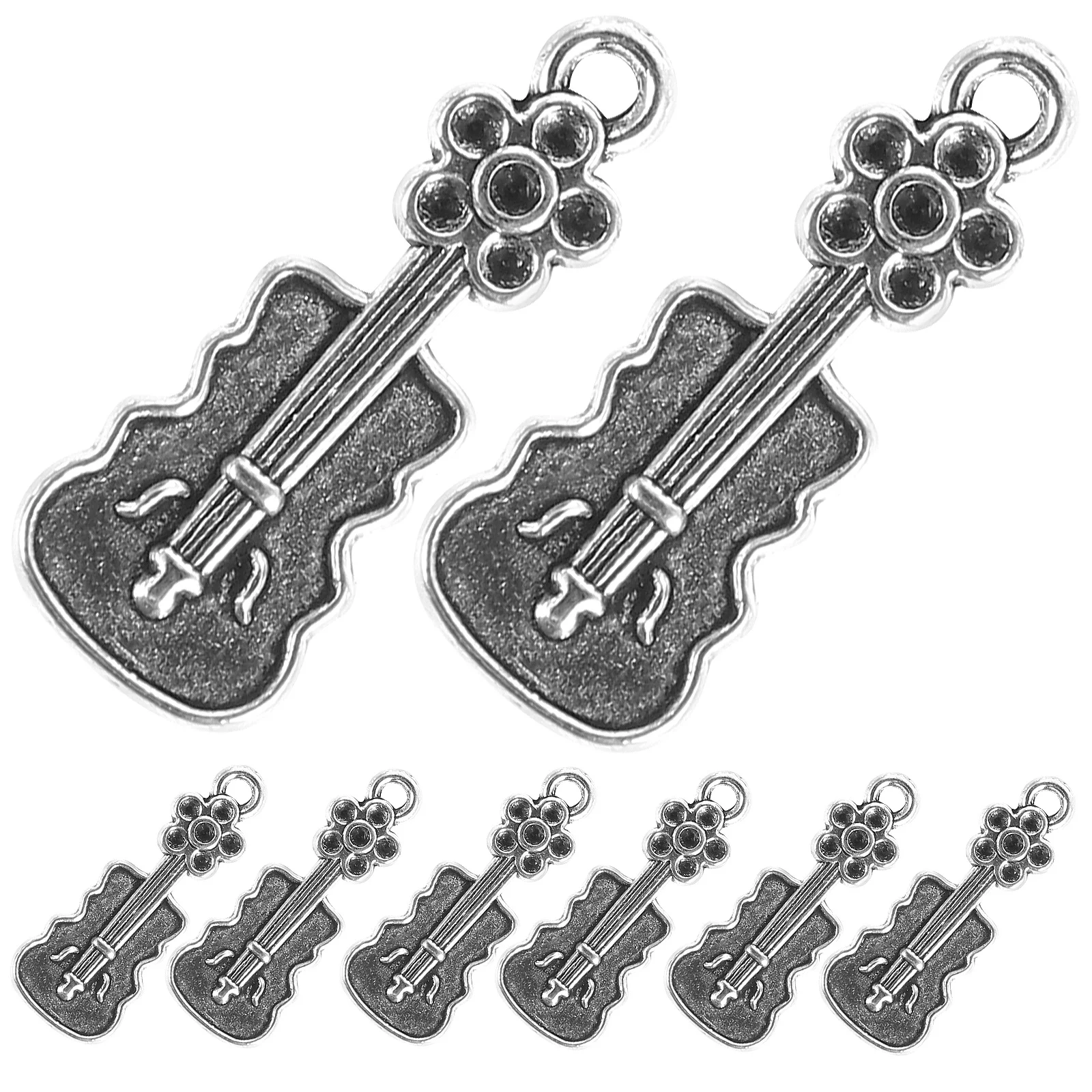 

20Pcs Small Violin Charm DIY Pendants for Jewelry Making Vintage Alloy Metal Charms Necklace Bracelet Accessories