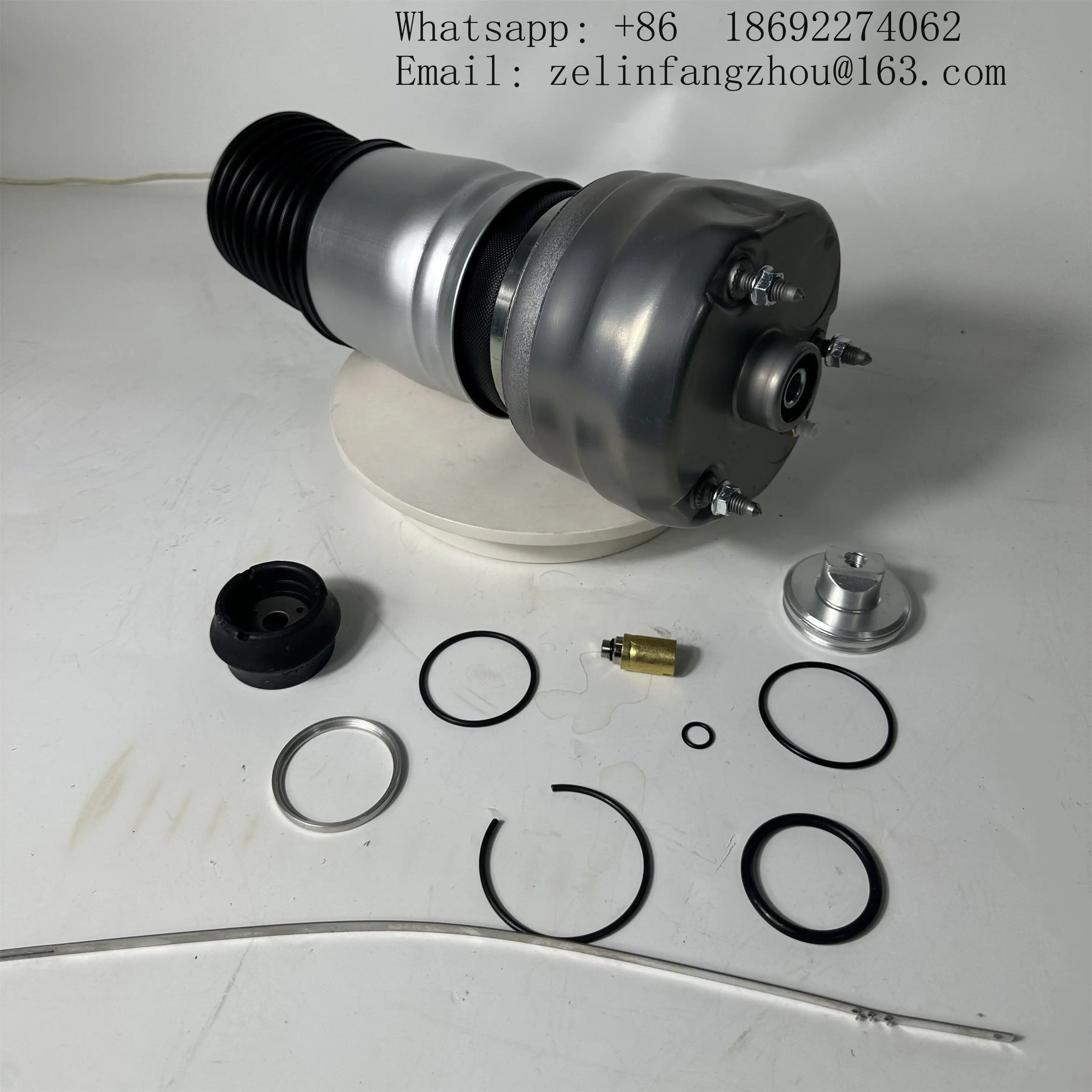 HELI New Front Right Repair Package For Panamera 970 S E-Hybrid Air Shock Rubber 97034305234 97034305235 Position Rear