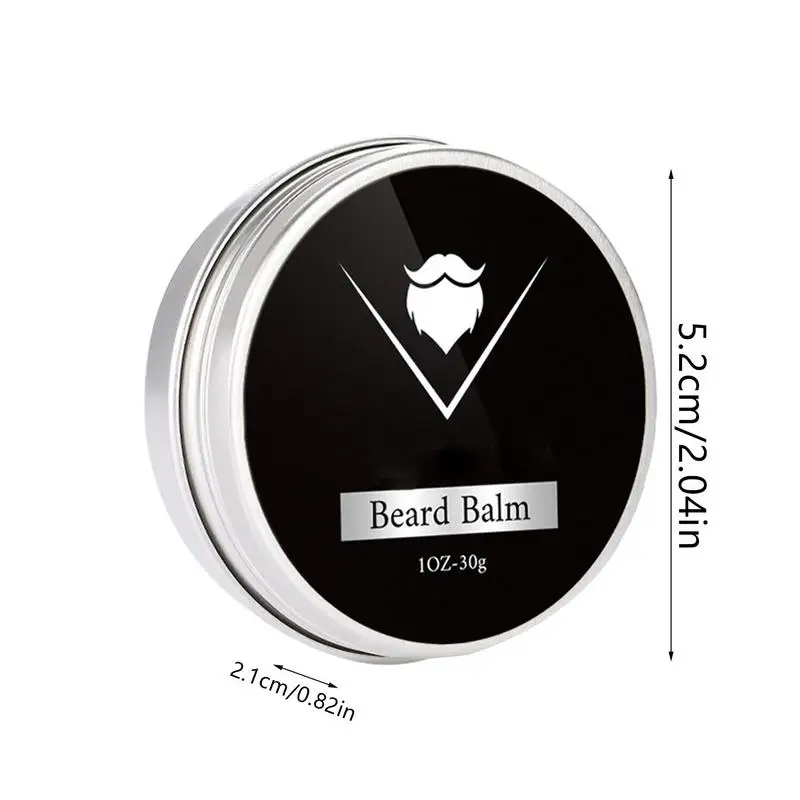 30g Natural Men Beard wax Softening Conditioning Wax Prevents Beard Dryness Grooming Accessories Wholesale Dropshipping