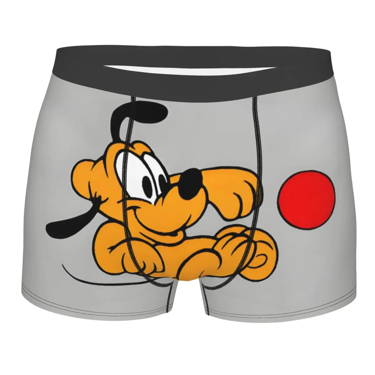 

Модные боксеры с героями мультфильмов Плутона на заказ, шорты, мужские трусы, эластичные трусы, нижнее белье