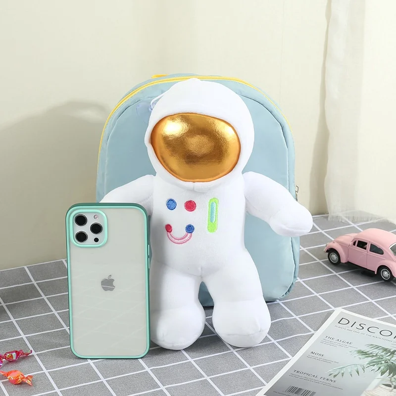 Children Cute Space Astronaut Small Backpacks New Cartoon Lovely Doll Little Boys Girls Small Schoolbags for Kindergarten Kids