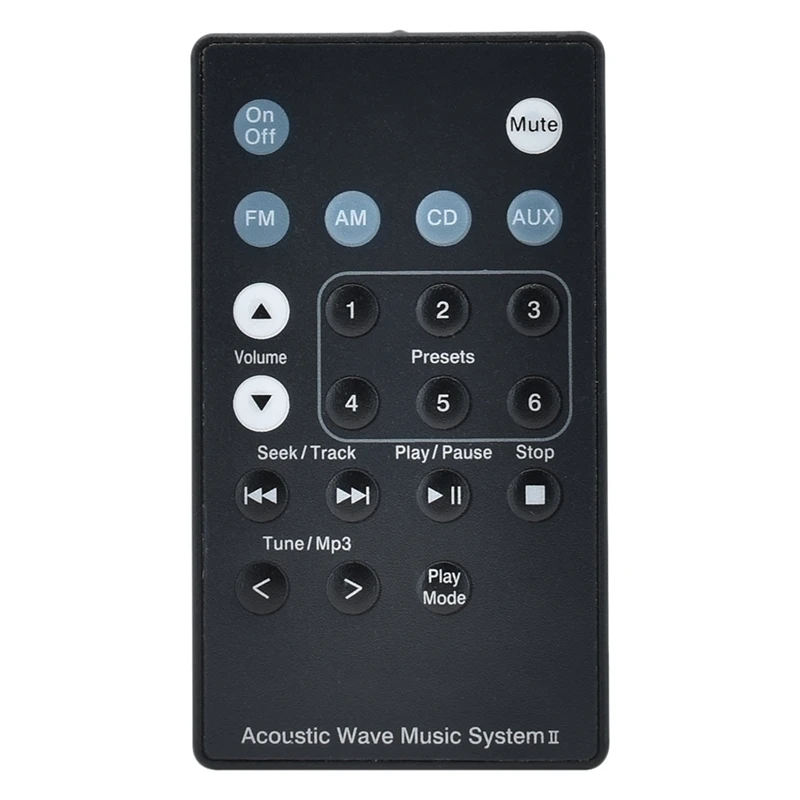 

Acoustic Wave Music System II B5 System Multi Disc Player Remote Control For B5