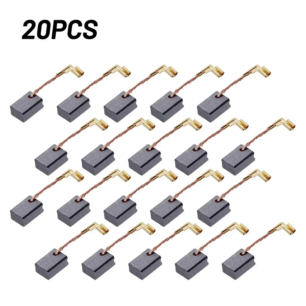 

Eeatop 20Pcs 6x9x13.5mm Carbon Brush CB459 For GA4034 GA 4530/4534/5434/5034/5030/4034 Angle Grinder JS1601 JS1000 PJ7000 TM3000