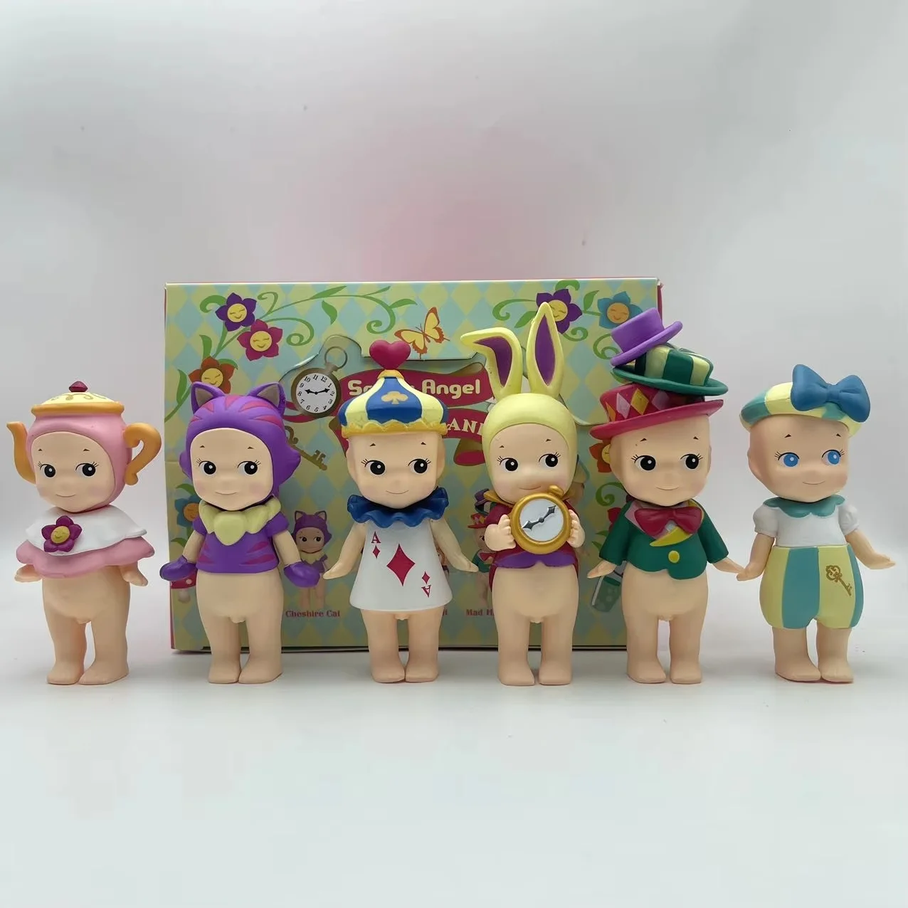 

New Hot Sonny Angel Mini Figures Sonny Angel In Wonderland Series Alice Blind Box Rabbit Ornaments Doll Fans Birthday Gifts