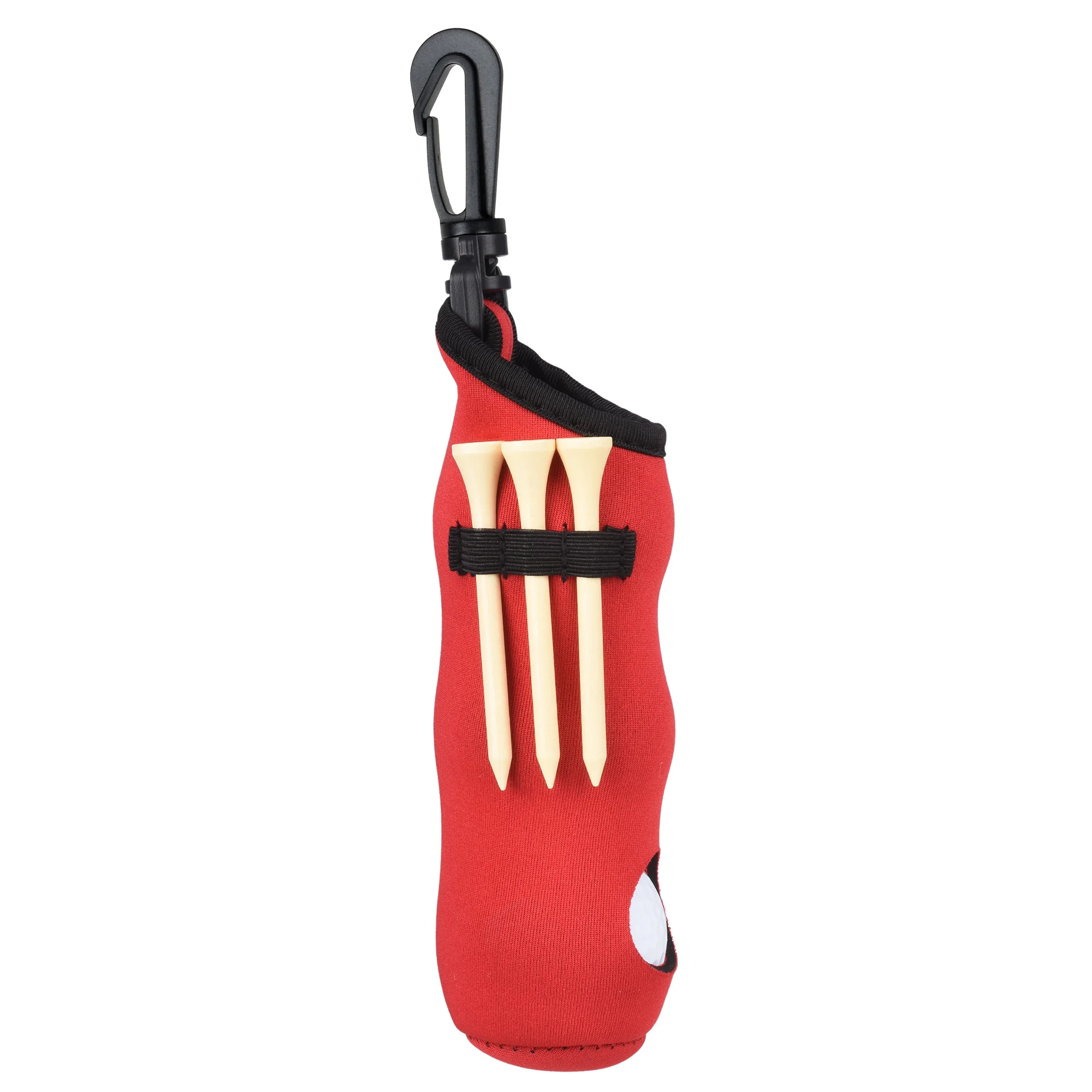 Golf Tee Halter Neopren Golf Ball Tragetasche Tasche Golf Ball Halter Schlüsselbund Gürtel Clip Golf Geschenke Zubehör