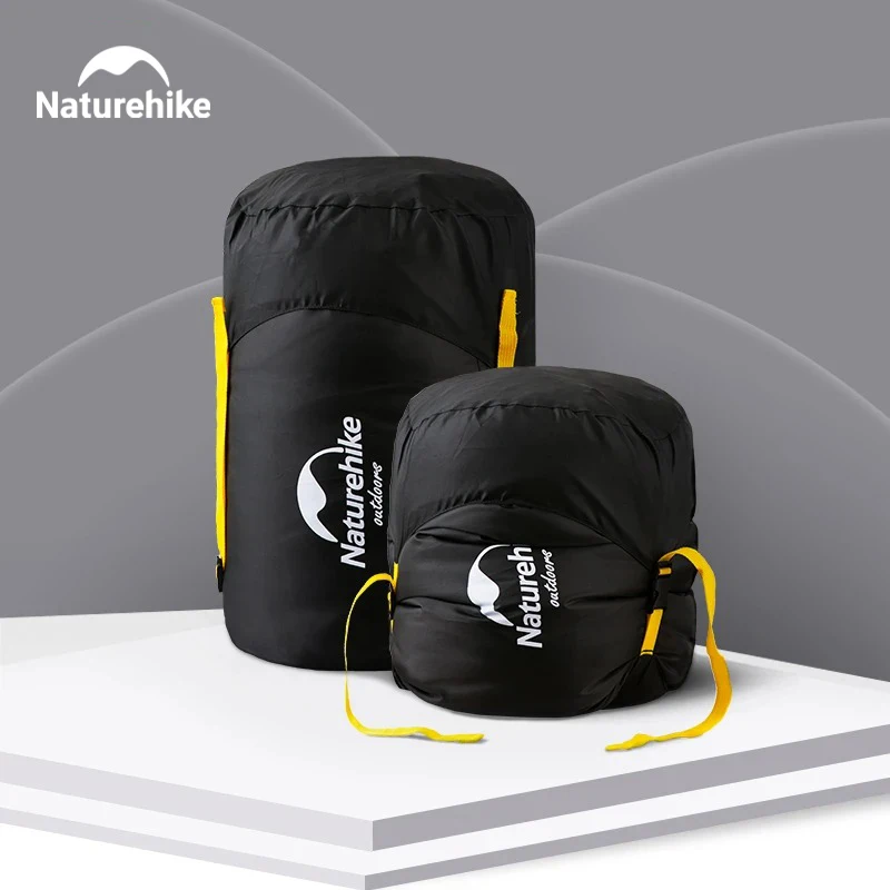 Naturehike Camping Sleeping Bag Ultralight Folding Waterproof Compression Bags 4 Season Outdoor Hiking Compression Stuff Sack