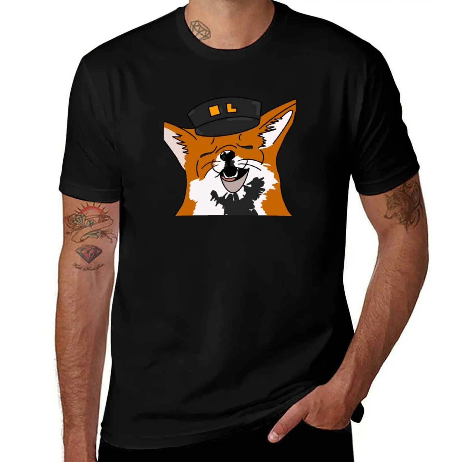 Fundy Fox T-Shirt Ultra Soft Breathable Tee Top T-Shirt