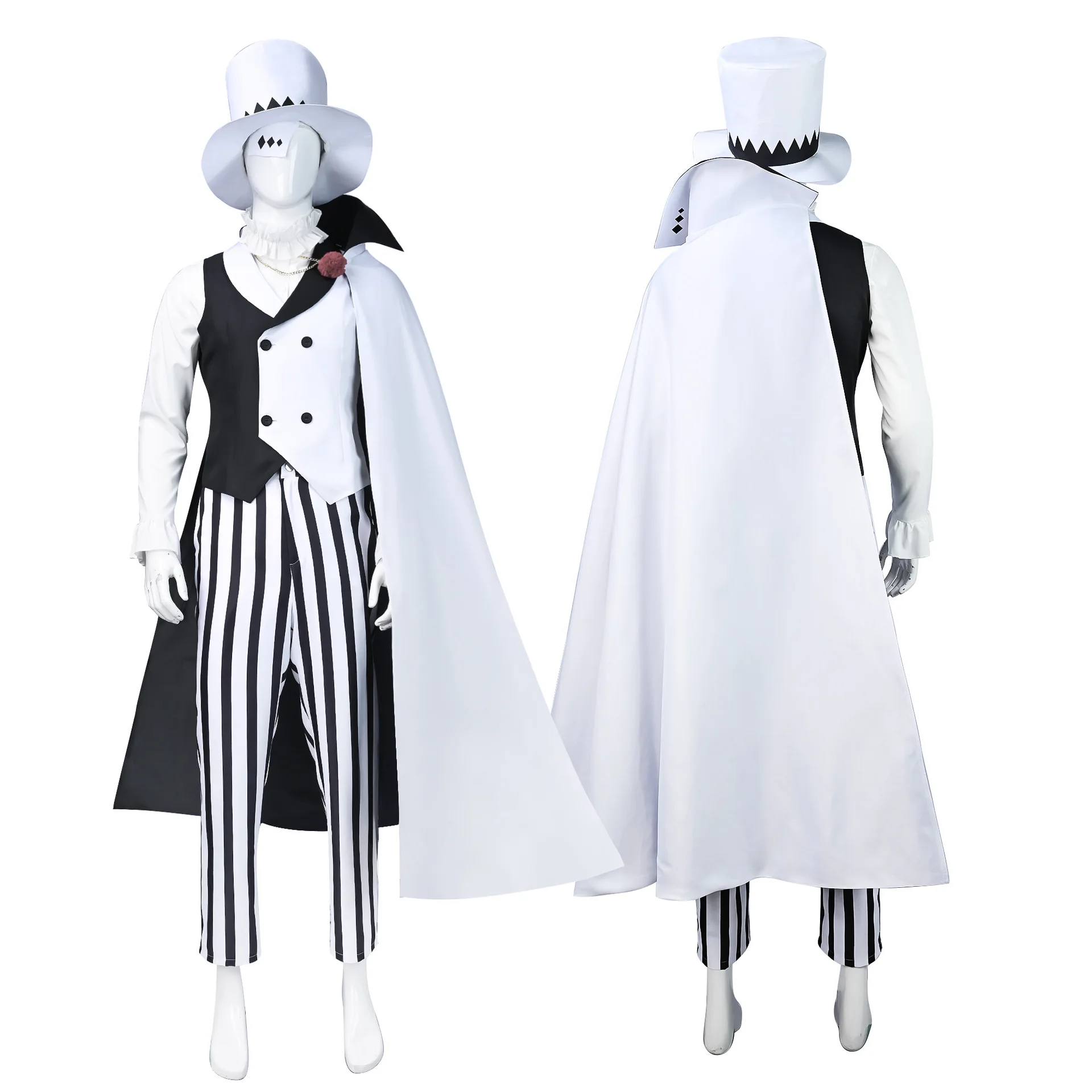 

Cosplay Costumes For The Fourth Season Of "Bungou Stray Dogs" - Nikora Gogol Anime Character Cosplay Costumes