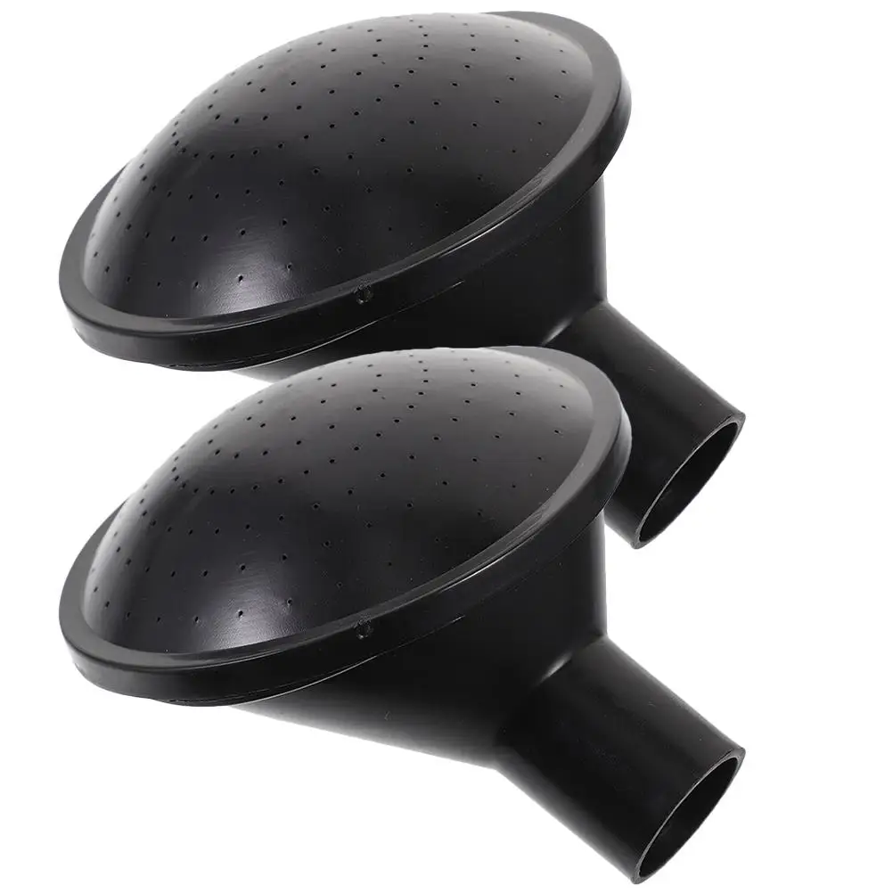 

2Pcs Watering Can 24mm Black Inner Diameter Durable Plastic Sprinkler Nozzle for Plant Flower