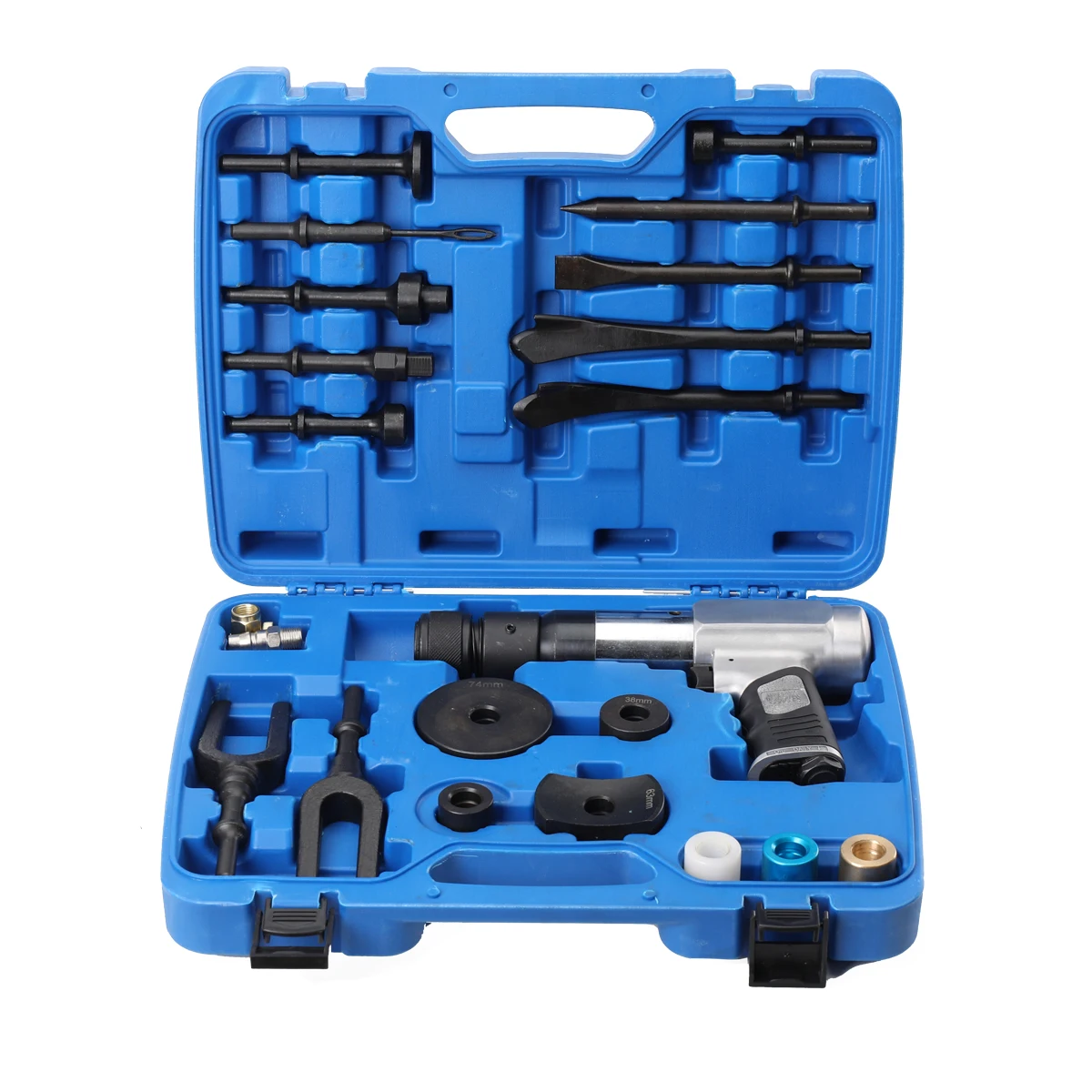 Imagem -03 - Ball Joint Desmontagem Martelo Air Hammer Tool Grupo Kit Martelo Pneumático para Veículos Motorizados e Carros de Oficina 16 Pcs