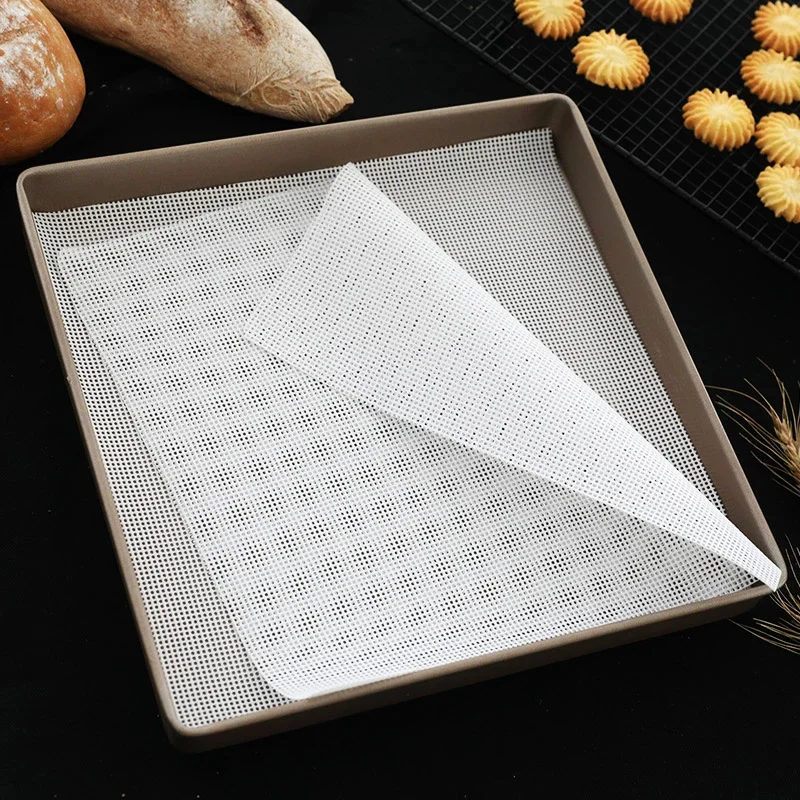 Silicone Baking Mat 6 Sizes Pastry Baking Oilpaper Heat-resistant Pad Silicone Steamer Non-Stick Dim Sum Paper Pad Kitchen Tools