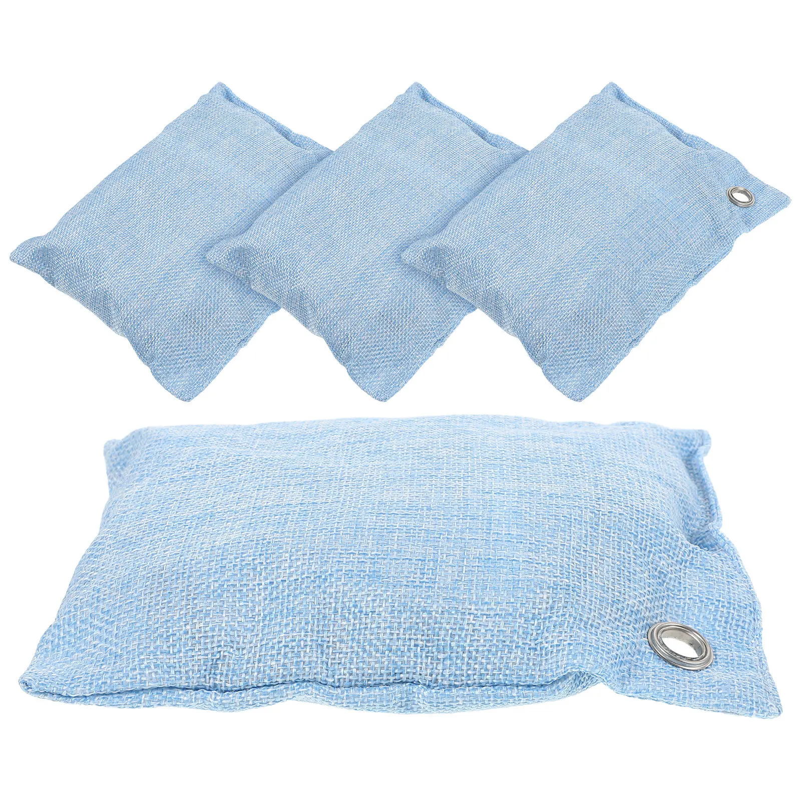 

4Pcs Bamboo Charcoal Activated Air Purifying Bags Odor Absorbers Deodorizer for Home Car Office Use Activated Charcoal Filter