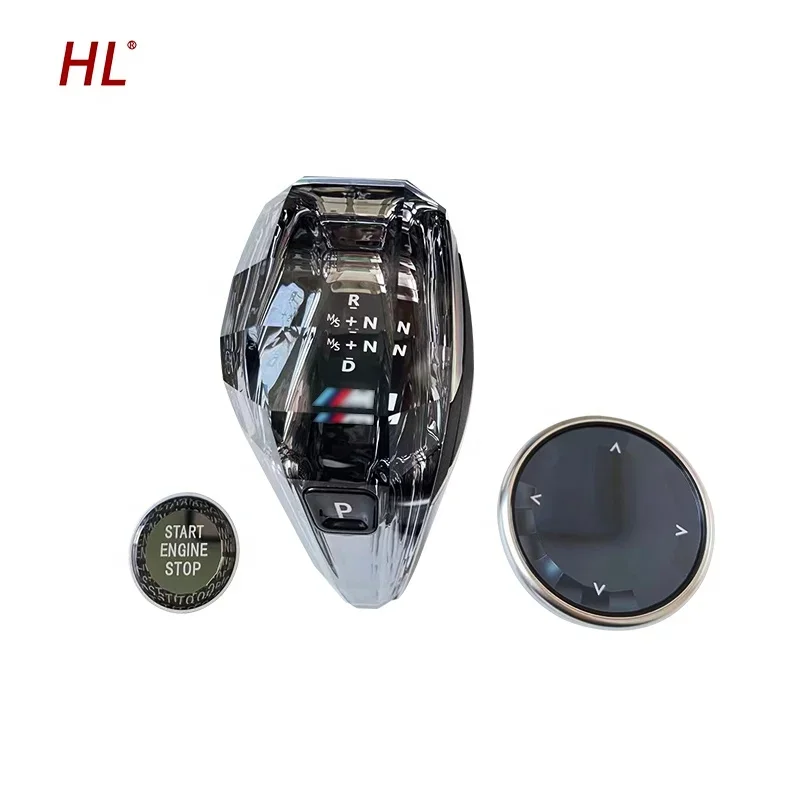 NEW Customized Car Modification Accessories Crystal Led Light Shift Knob Gear Shifter For BMW 7 Series G11 G12