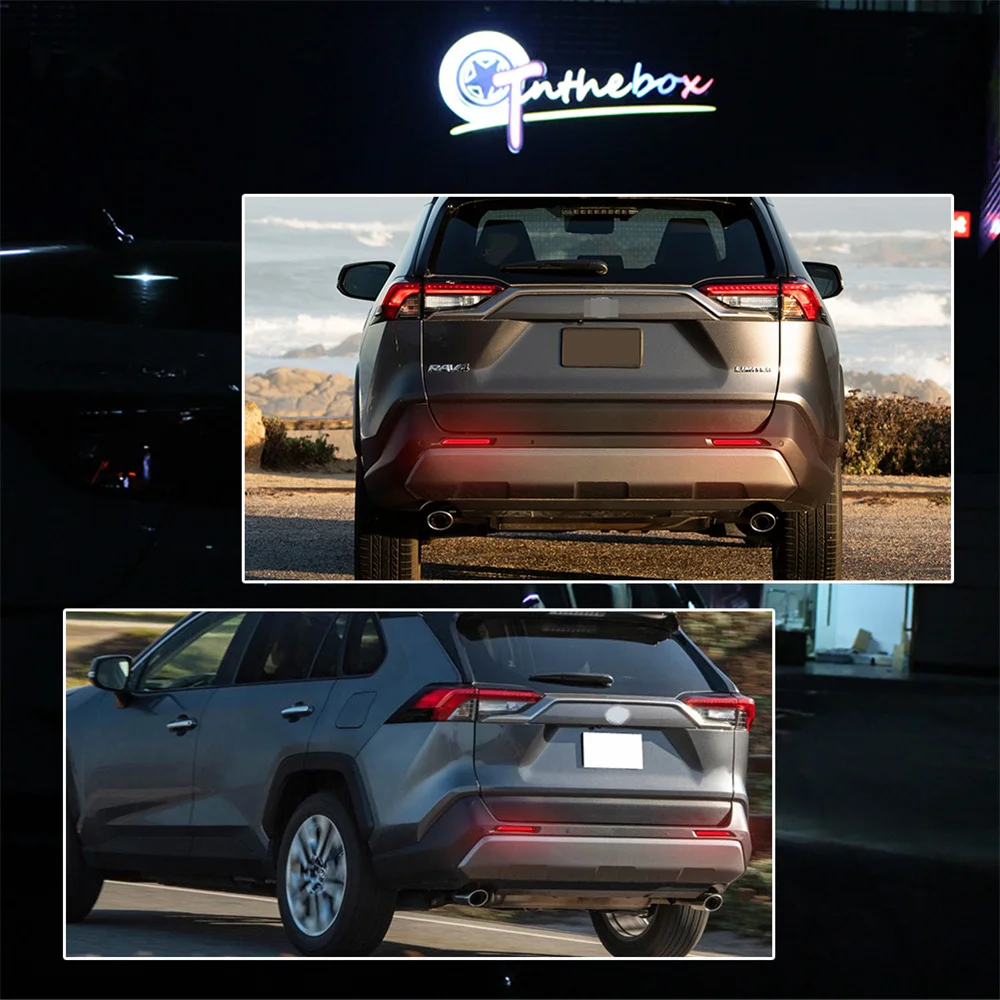 المصد الخلفي عاكس الذيل/الفرامل ضوء LED الخلفية الضباب الخفيف لتويوتا سيينا ماتريكس فينزا أفالون RAV4 لكزس RC350 RX300 GX470 #6
