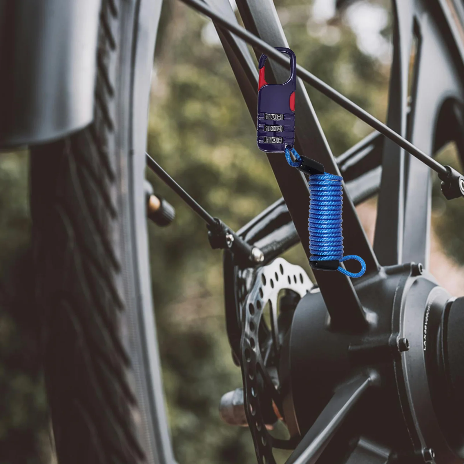 

Bicycle Riding Cable Lock Antitheft DIY Code Bike Lock Replacement Stylish Versatile Wearresistant Security Device