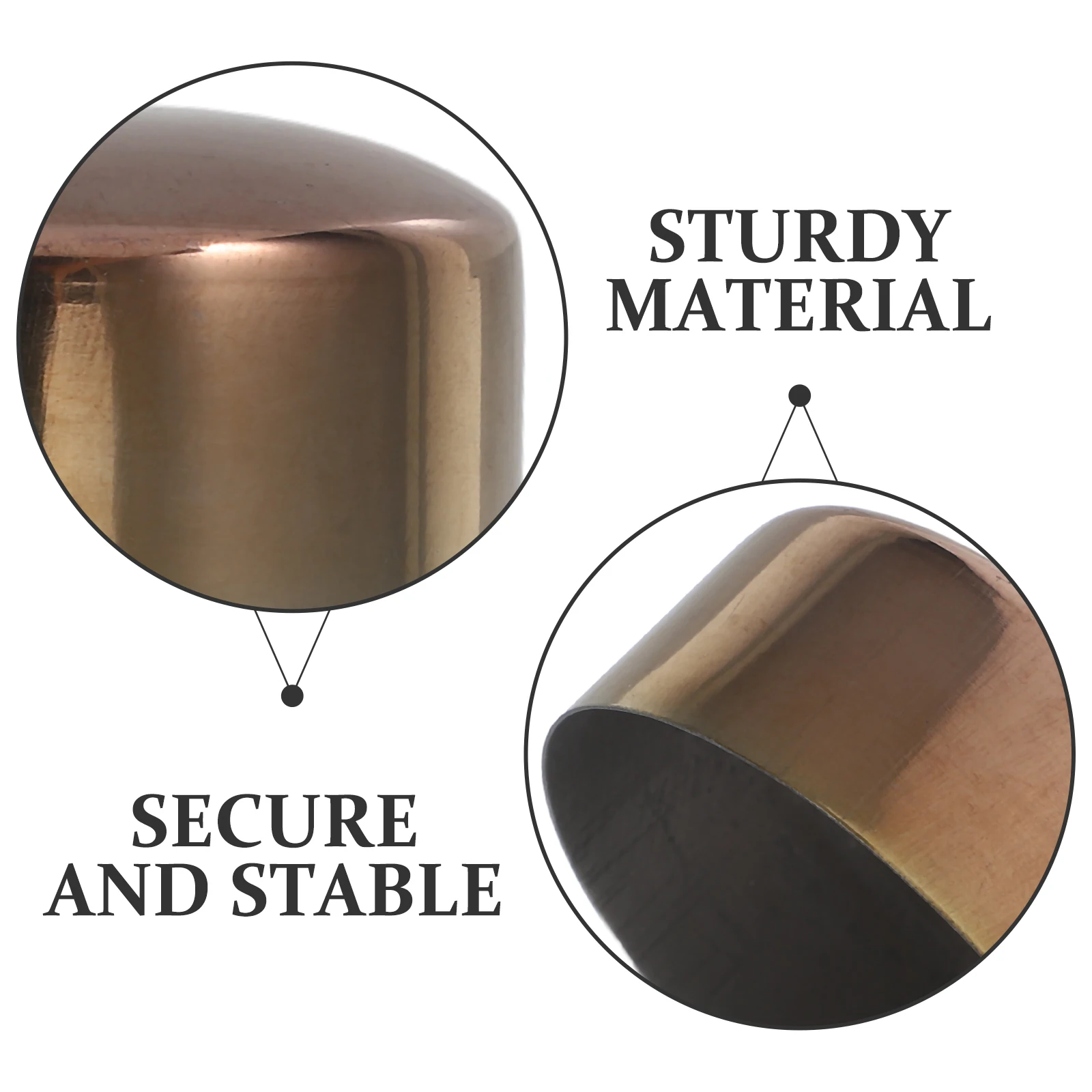 2 stuks RVS LeuningCover DuurzaamFittings ArmsteunLadderCaps RoundRailEndPlugs ConnectingHardware TrafficGuardrail