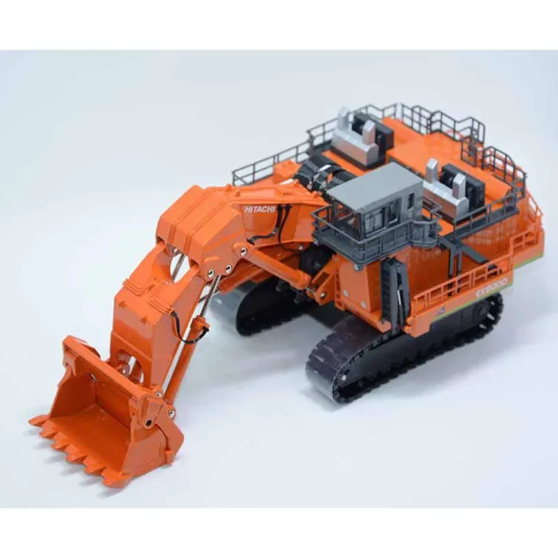 Ex8000 front shovel excavator super alloy car model 1:87 engineering car birthday gift