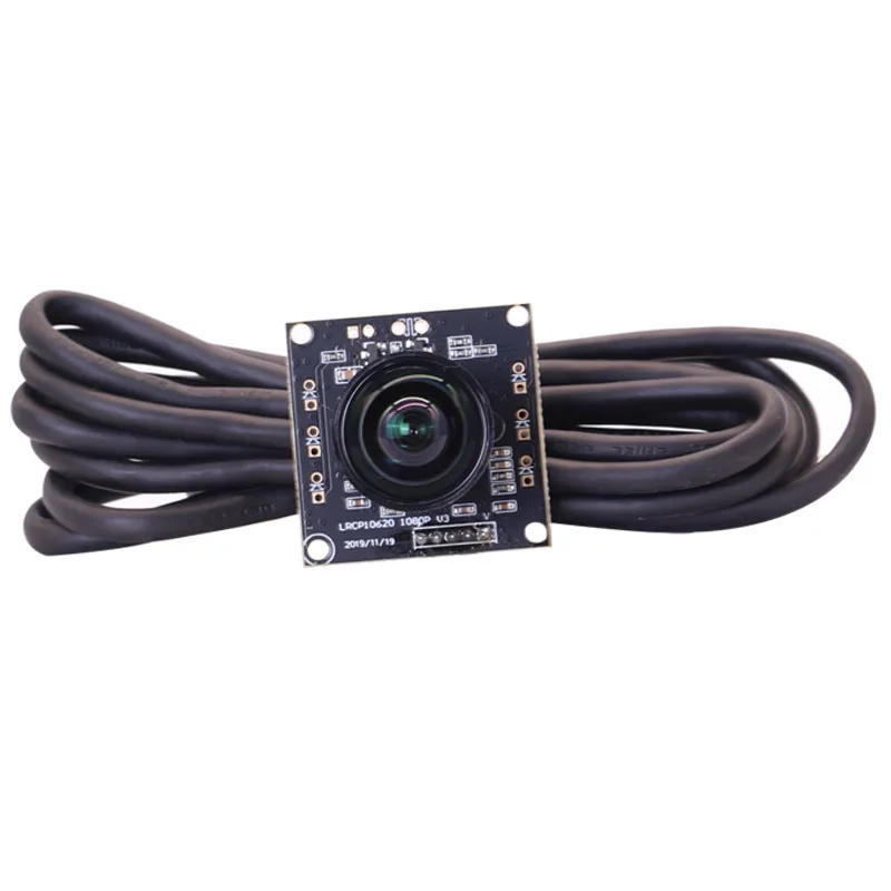 1080P OV2710 2.4mm 120degree distortionless USB Industrial Machine Vision Cmos Sensor PCBA  camera module